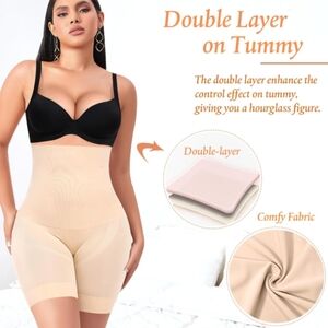 NWT Werena Tummy Control High Waisted Body Shaper Slimming Shorts XL